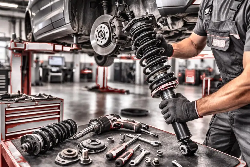 GTS Schadenzentrum Berlin Kfz Werkstatt Fahrwerk & Stoßdämpfer Reparatur