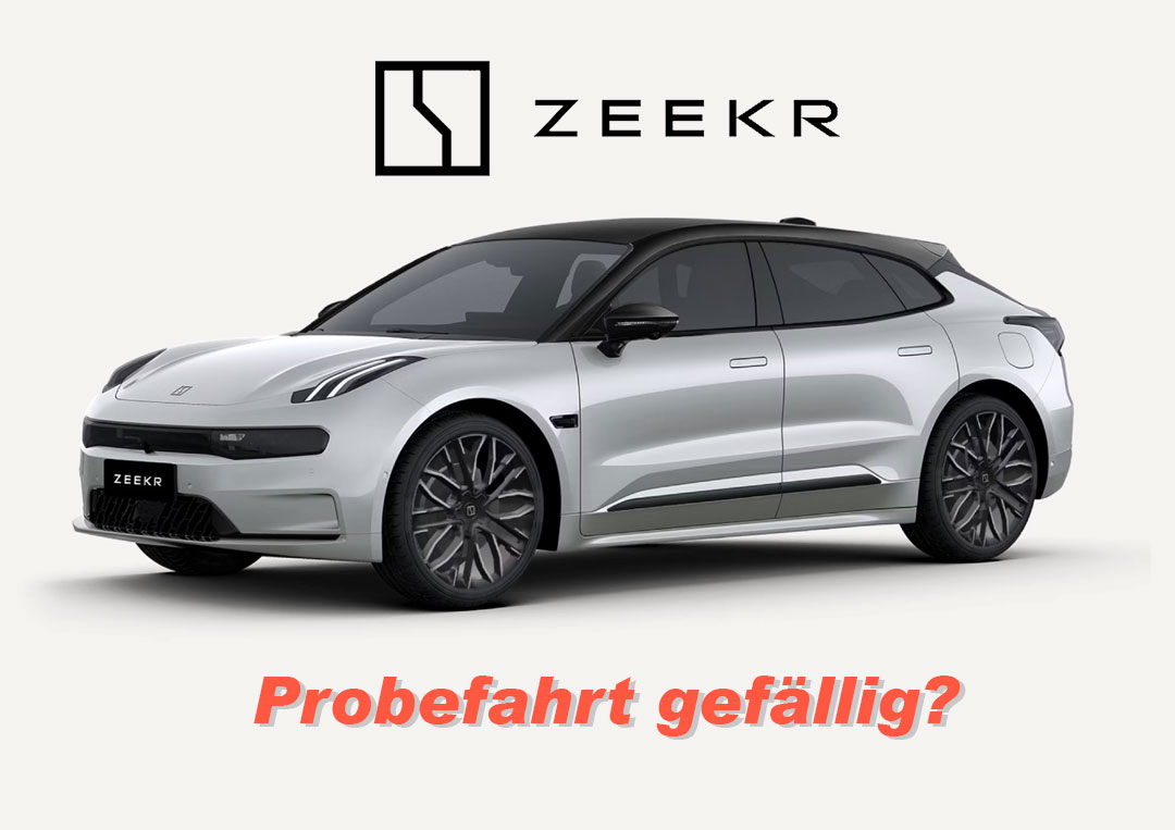 Zeekr Probefahrt buchen in Berlin - kostenlos